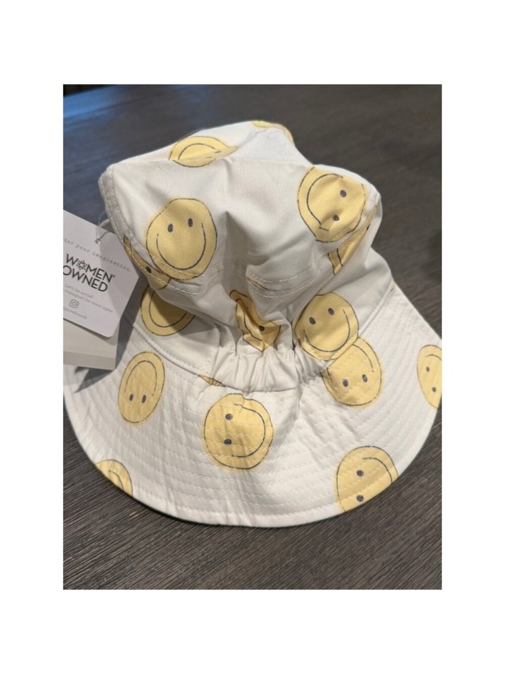 Grayson Baby Mini Smiley Face Bucket Hat‎ – OS